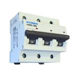 MCB HYUNDAI 3P 80A 10kA ( HGD125 )